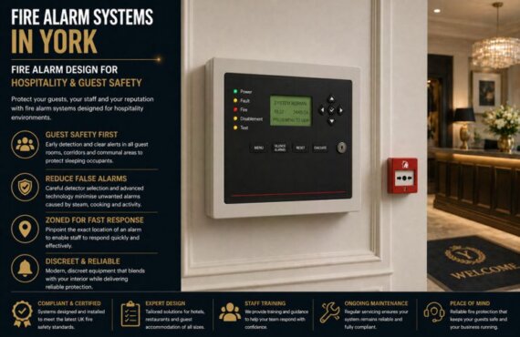 Fire Alarm Systems in York: Fire Alarm Design for Hospitality and Guest-Facing Businesses