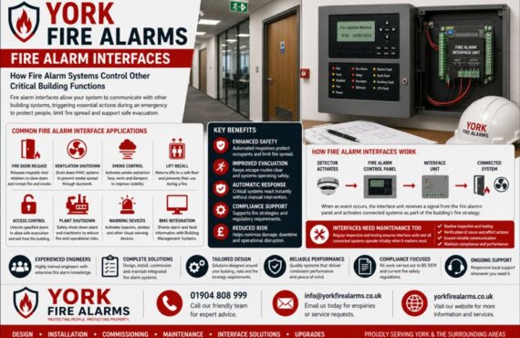 York Fire Alarm Interfaces – How Fire Alarm Systems Control Other Critical Building Functions